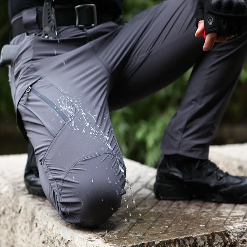Kit: 2 Calças Tática Militar Impermeável com Cinto
