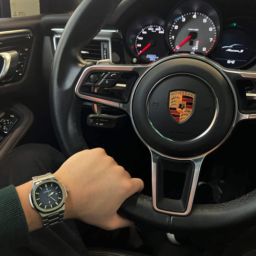 POEDAGAR Luxe Watch — Waterproof 41MM