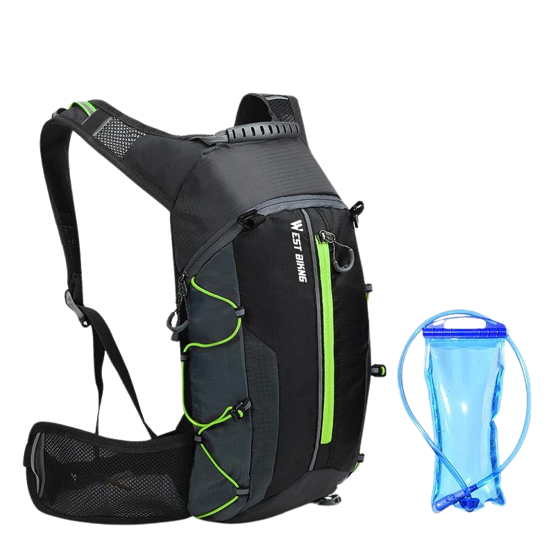 Ultralight Bicycle Backpack + Water Bag