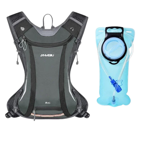 Running & Cycling Backpack with Water Bottle