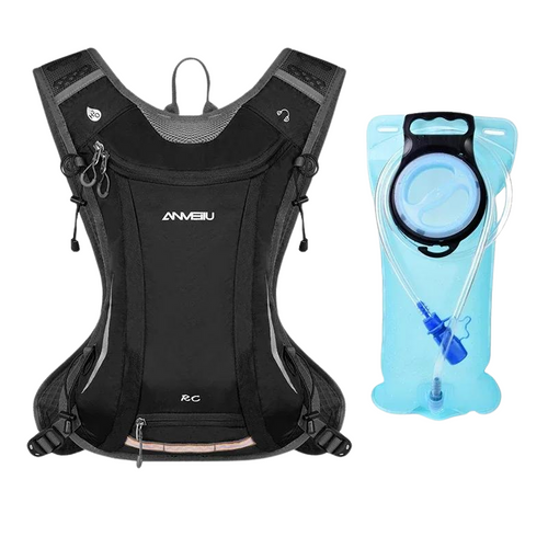 Running & Cycling Backpack with Water Bottle