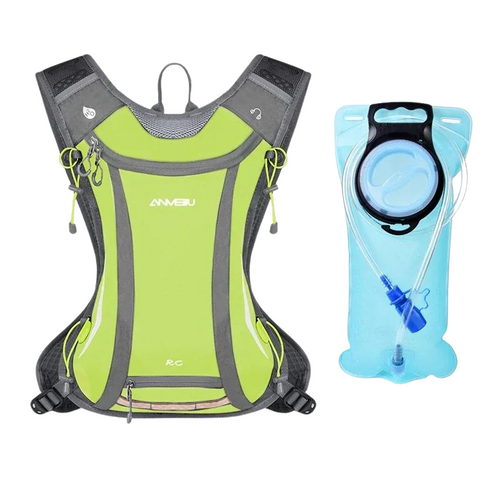 Running & Cycling Backpack with Water Bottle