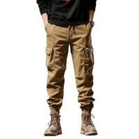 Calça Cargo Casual Retro