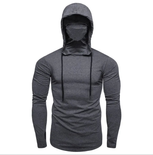 Sleeveless Shirt with Integrated Mask
