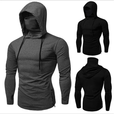 Sleeveless Shirt with Integrated Mask