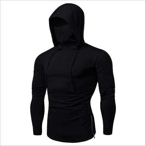 Sleeveless Shirt with Integrated Mask