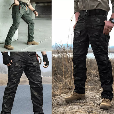 Kit: 2 Calças Tática Militar Impermeável com Cinto