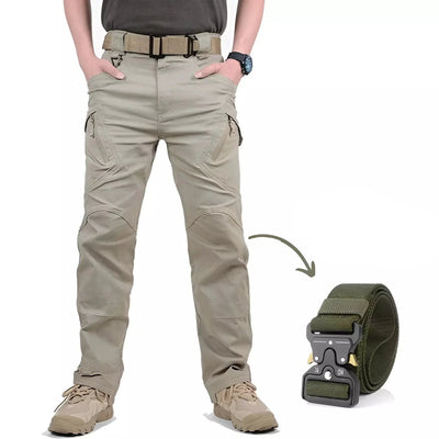 Kit: 2 Calças Tática Militar Impermeável com Cinto