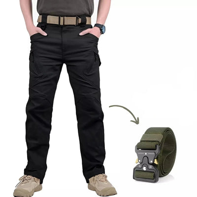 Kit: 2 Calças Tática Militar Impermeável com Cinto