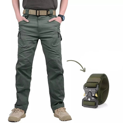 Kit: 2 Calças Tática Militar Impermeável com Cinto