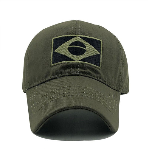Brazil Flag Tactical Cap