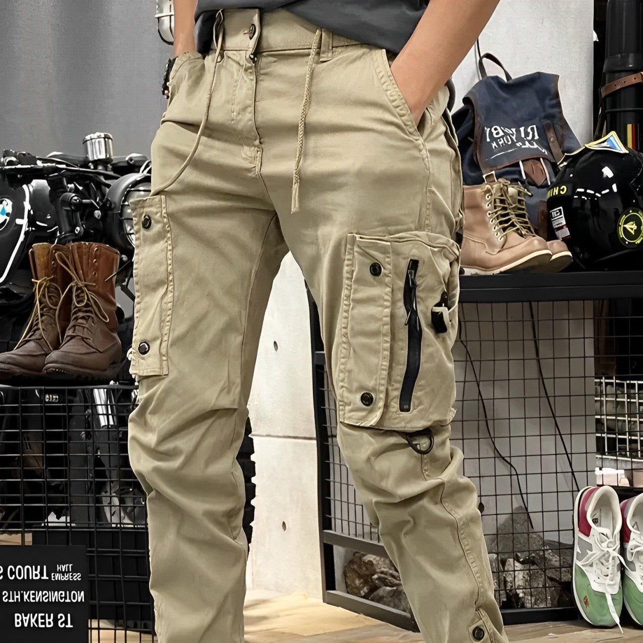 Calça Tática Casual Masculina