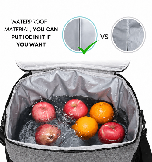 20L Waterproof Cooler Backpack Thermal Bag