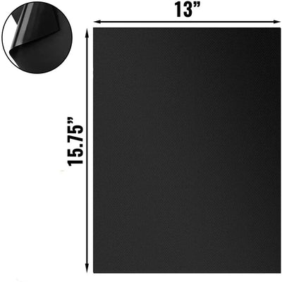 Tapete antiaderente para churrasco, tapete reutilizável resistente ao calor para cozimento ao ar livre, acessórios do partido, 40x33cm
