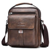 Bolsa de Ombro Masculina com Zíper
