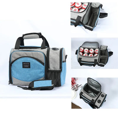 Bolsa Térmica 35 Litros Com Compartimento para Vidro