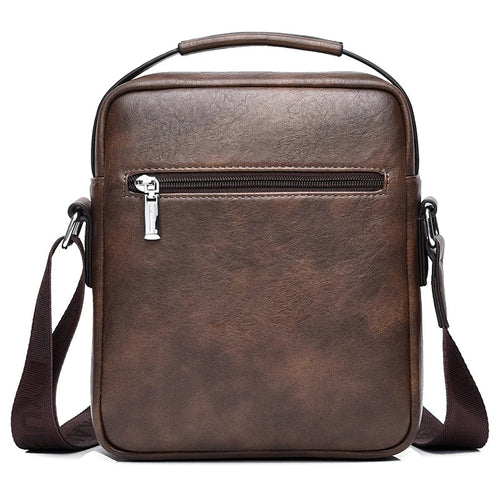 Bolsa de Ombro Masculina com Zíper