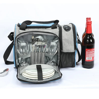 Bolsa Térmica 35 Litros Com Compartimento para Vidro