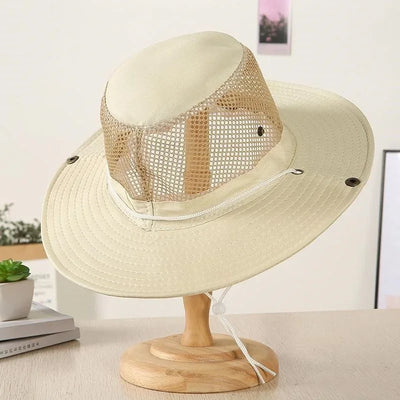 Chapéu de balde respirável para homens, boné de pescador dobrável, sol ao ar livre, bonés de pesca, trekking, praia, vários estilos, verão