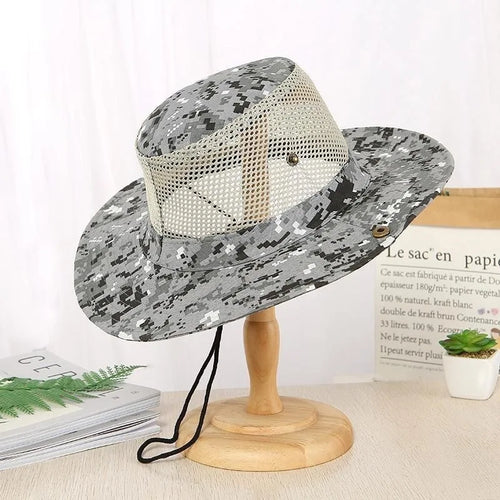 Men's Foldable Breathable Bucket Hat