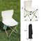 Portable Folding Chair with Side Pocket for Camping