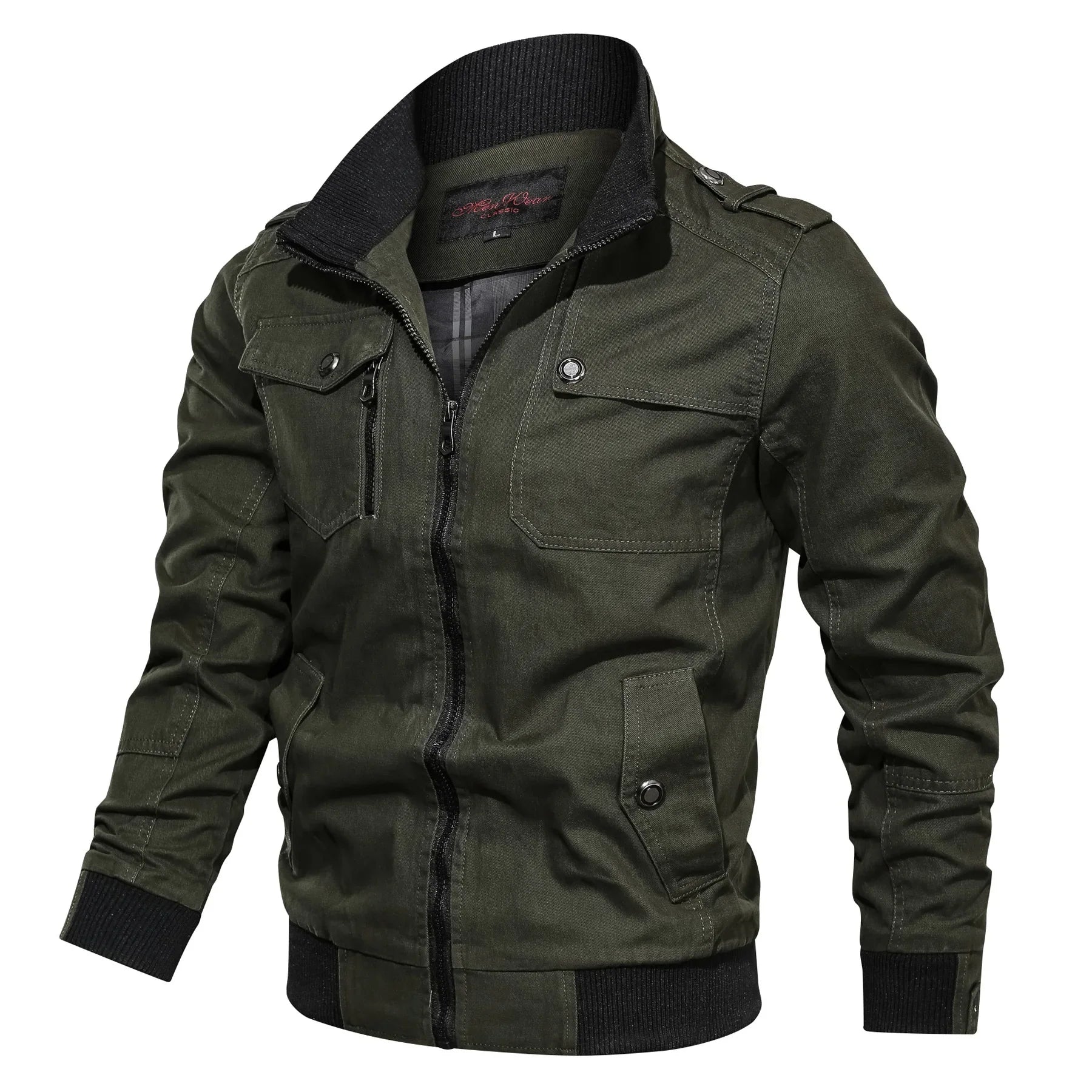 Slim Fit Military Jacket