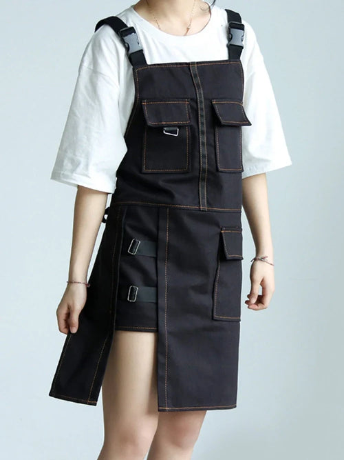 Multifunctional Unisex Canvas Apron - Modern Style