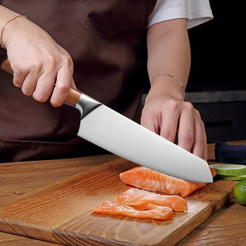 Professional Stainless Steel Chef Knife Set