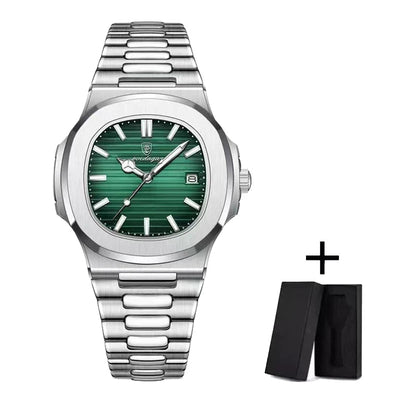 POEDAGAR Luxe Watch — Waterproof 41MM
