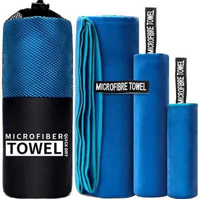 Toalha esportiva de secagem rápida 40x80cm azul cinza verde laranja natação ginásio fitness acampamento correndo praia toalhas de pano