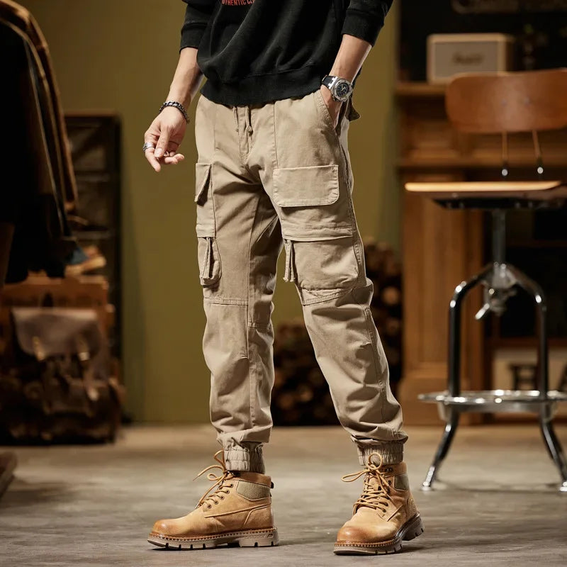 SlimFit Cargo Pants with Pockets