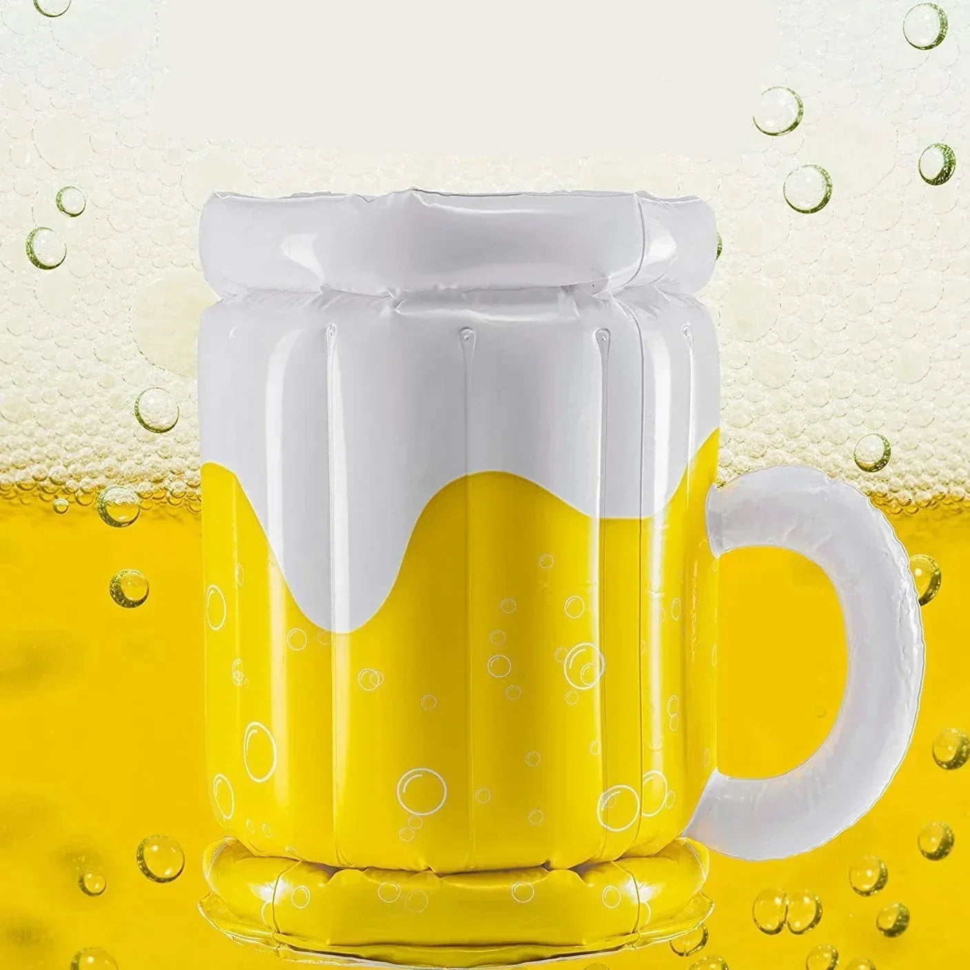 Balde de gelo inflável em pvc, verão, bebidas frescas, bandeja de gelo, piscina, esportes aquáticos, balde de armazenamento de hidratação, caneca de cerveja, modelo de colchões de ar