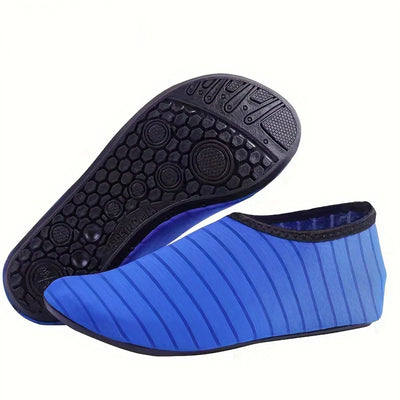 Calçado antiderrapante para esportes aquáticos para homens e mulheres, meias descalças, secagem rápida, sapatos de praia e natação, 1 par
