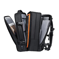 Mochila de Viagem Impermeável com Compartimentos Múltiplos