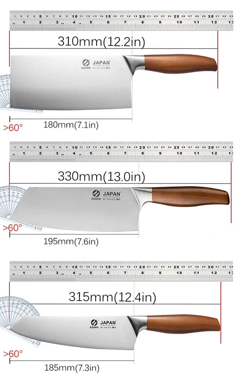 Professional Stainless Steel Chef Knife Set