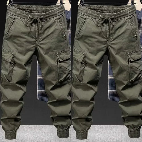 Men's Casual Cargo Pants with Relaxed Fit
