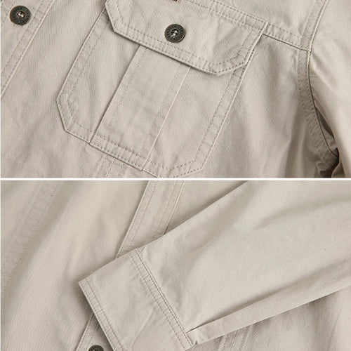 Military Cotton Casual Shirt