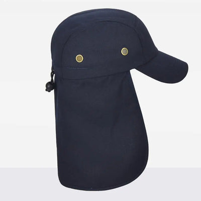 Chapéu de proteção solar ao ar livre para homens e mulheres, caminhadas, viagem, pesca, boné solar com UPF 50 + proteção solar e aba do pescoço