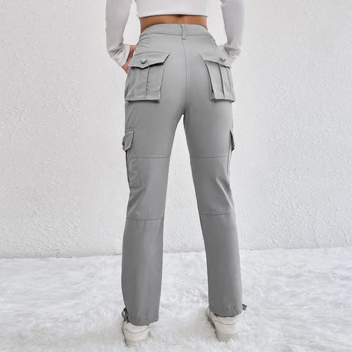 Women's Multi-Pocket Cargo Pants