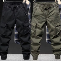 Men's Casual Cargo Pants with Relaxed Fit