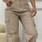 Women's High-Waist Street Cargo Pants