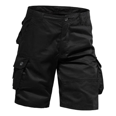 Shorts masculinos transfronteiriços ao ar livre solto-ajuste puro algodão calças casuais na moda verão fino moletom masculino