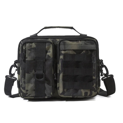 Trekking bolsas táticas bolsa de ombro acampamento para o homem caminhadas viagem escalada pesca estilingue crossbody ao ar livre fim de semana molle saco