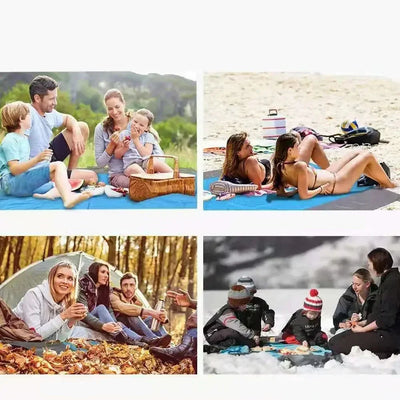 Cobertor de praia leve impermeável, piquenique para viagens, caminhadas e esportes, sandproof, 200x140cm
