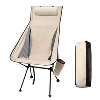 Ultra-Lightweight Portable Folding Chair for Leisure and Camping
