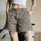Women's Vintage Cargo Shorts with Practical Pockets