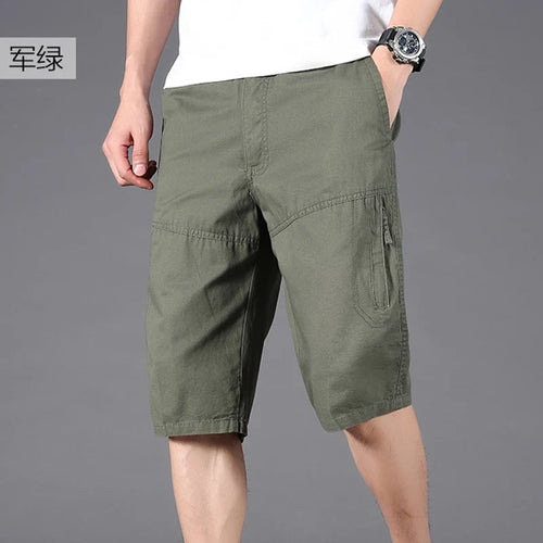 Men's Cotton Shorts with Pockets