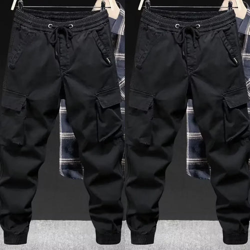 Men's Casual Cargo Pants with Relaxed Fit