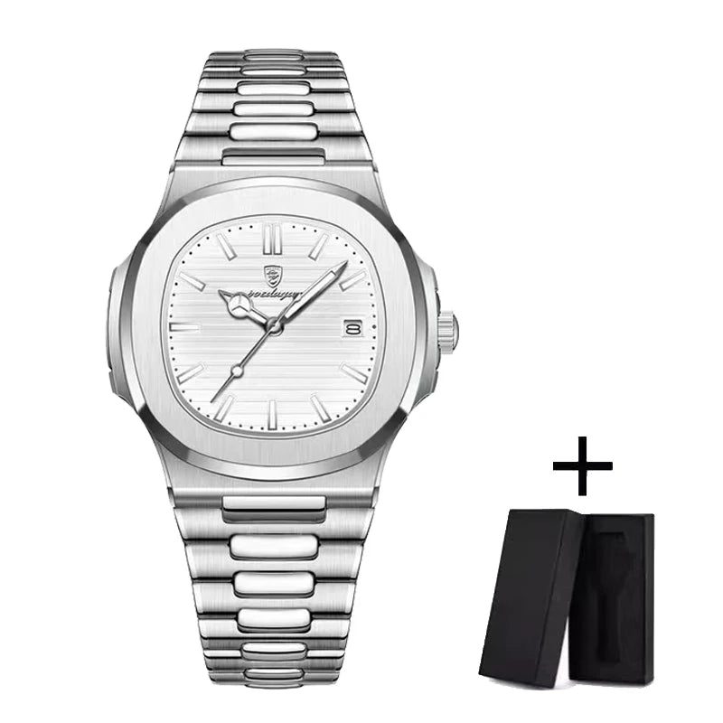 POEDAGAR Luxe Watch — Waterproof 41MM
