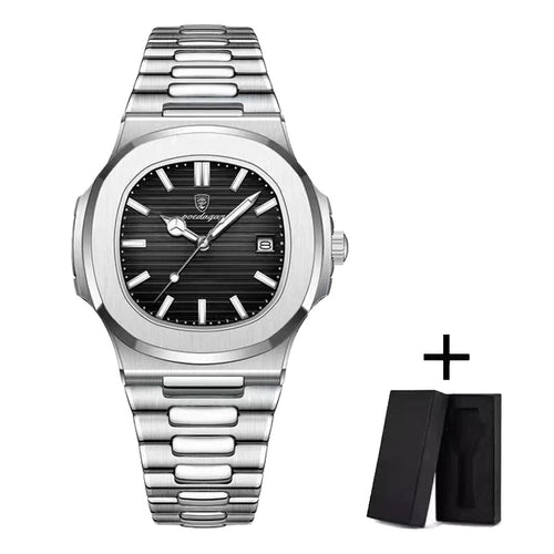 POEDAGAR Luxe Watch — Waterproof 41MM